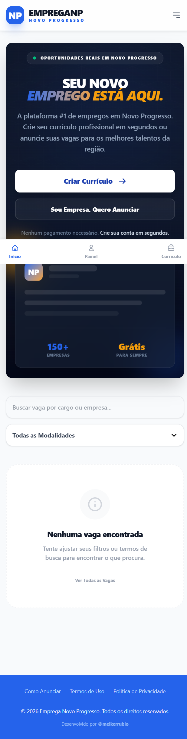 Portal Emprega Novo Progresso