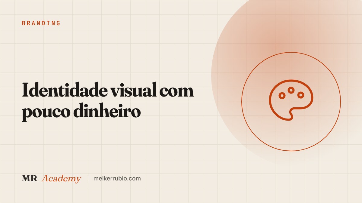 Identidade visual com pouco dinheiro: cores, fontes e consistência